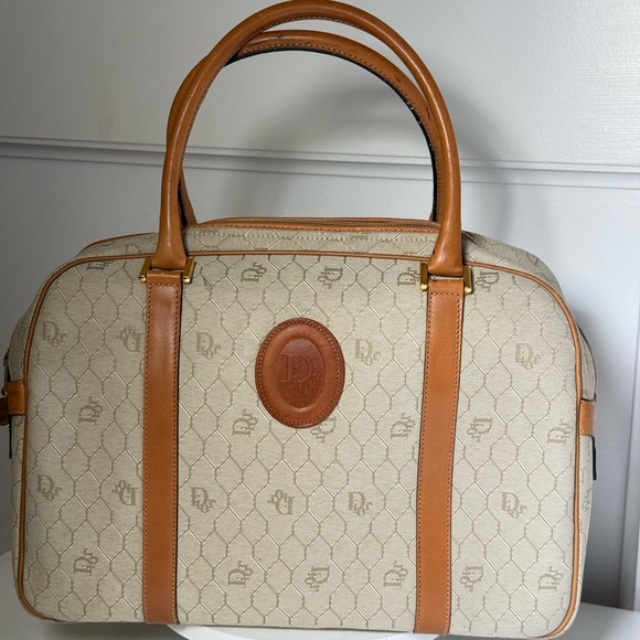 Christian Dior Rare Honeycomb Deauville Handbag - Picture 4 of 15